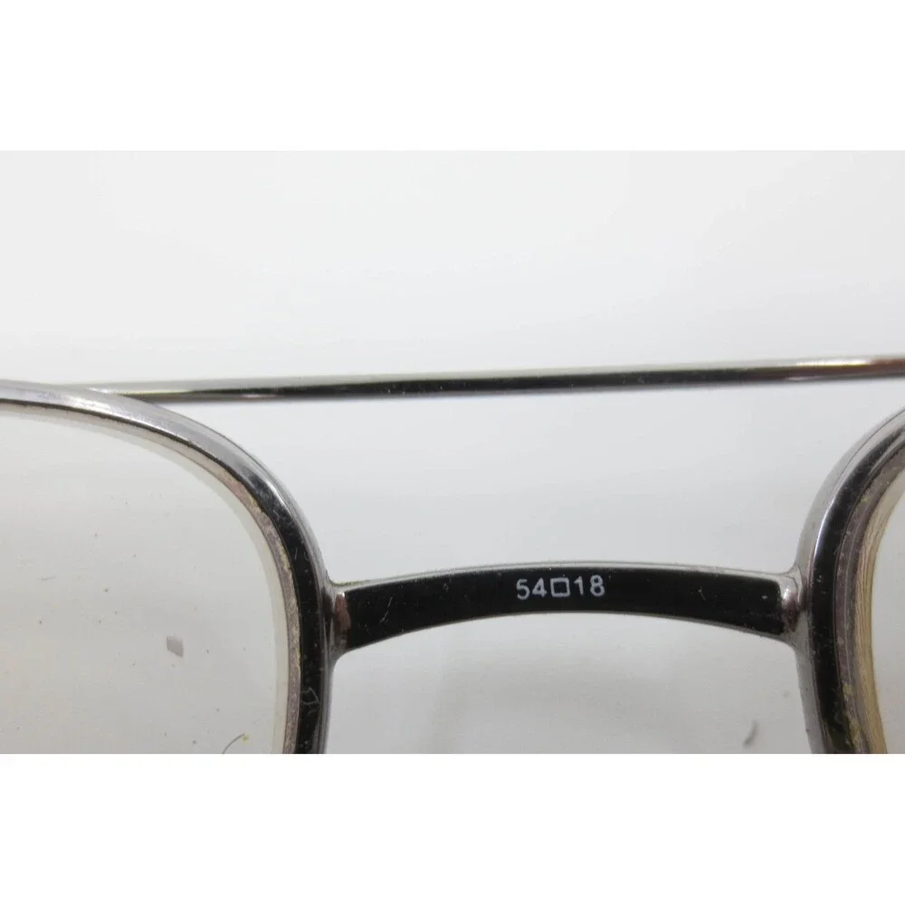 Caravaggio George GUN Eyeglasses Gunmetal Aviator Rectangular Frames 54-18-145